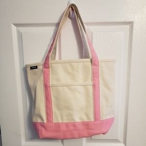 Medium Canvas Zipper Tote